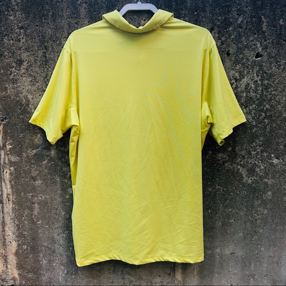 Men’s Yellow Nike Golf Polo - Picture 8 of 8